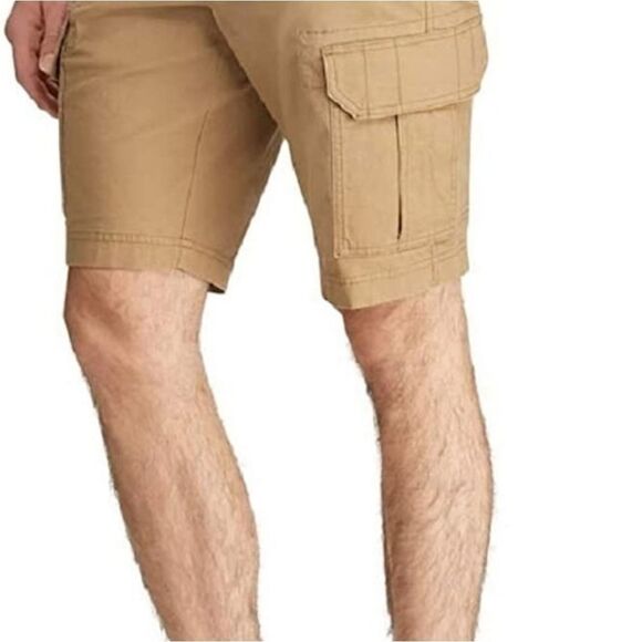 NWT Men's Khaki Cargo Shorts Size 52 - Picture 1 of 11